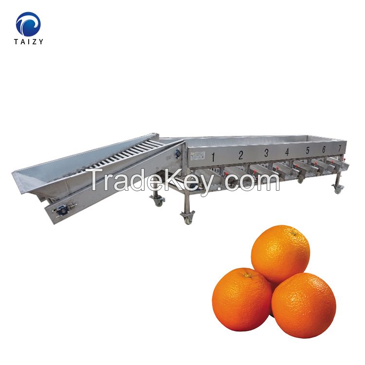 Fruit and vegetable sorting and grading machine,products sizer,fruit sorting and grading machine