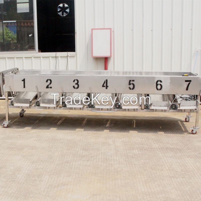 Factory Manufacturer Directly Apple Orange Peach Tomato Potato Grading Fruit Sorting Machine