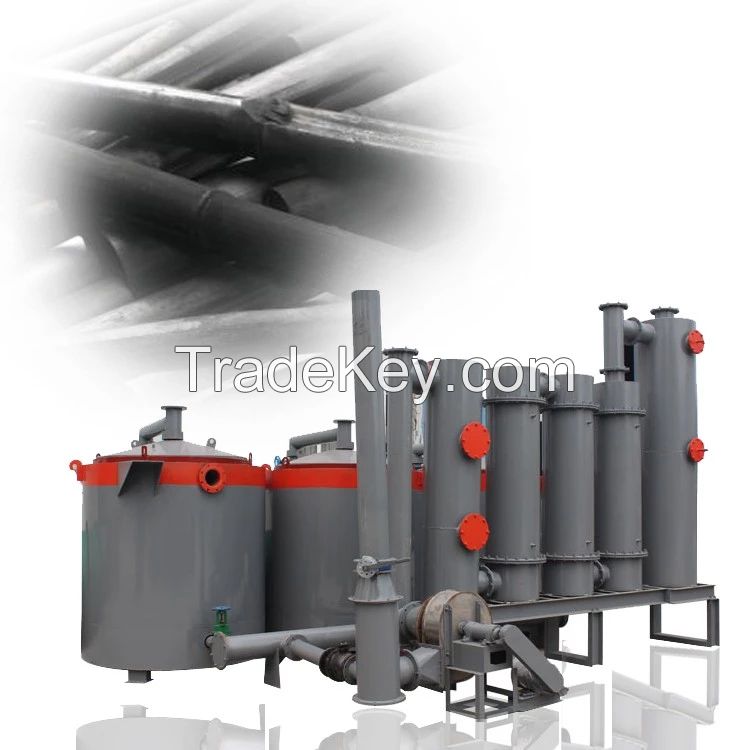 hoist lifting type Sawdust Charcoal Maker Carbonization furnace