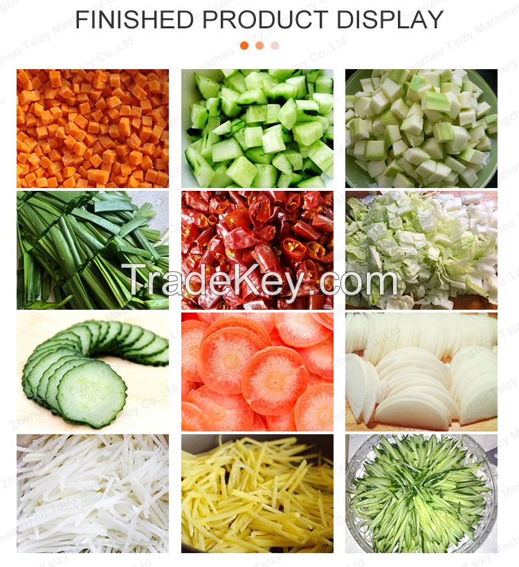 multifunctional leafy roots vegetable cutter machine spinach green onion salad chopper machine potato chips cutting machine