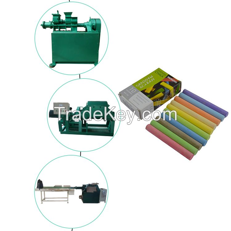 High quality Calcium Carbonate Chalk Extruder/dustless chalk Extruding making Machine/school chalk piece production line price