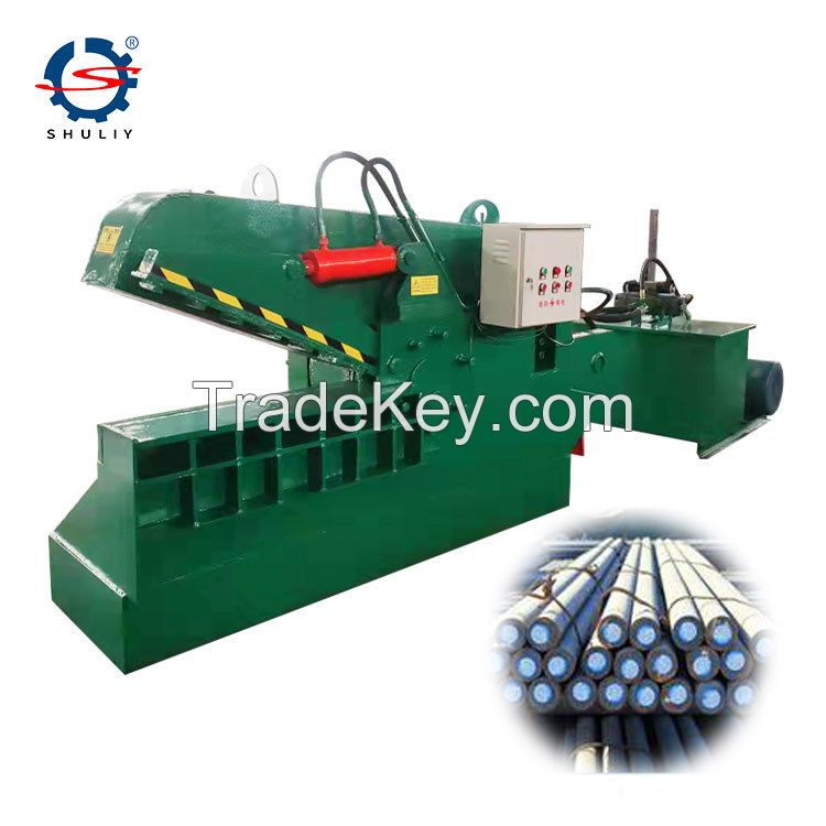 Automatic scrap metal cutting machine for recycling industry