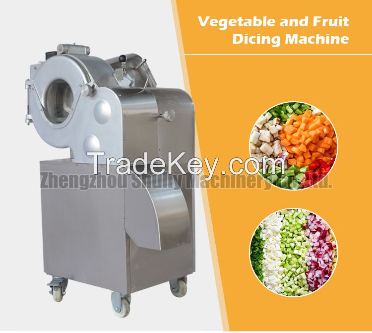 Apple Mango Tomato Onion Strawberry Fruit Vegetable Dicer Machine Fruit Dicing Machine