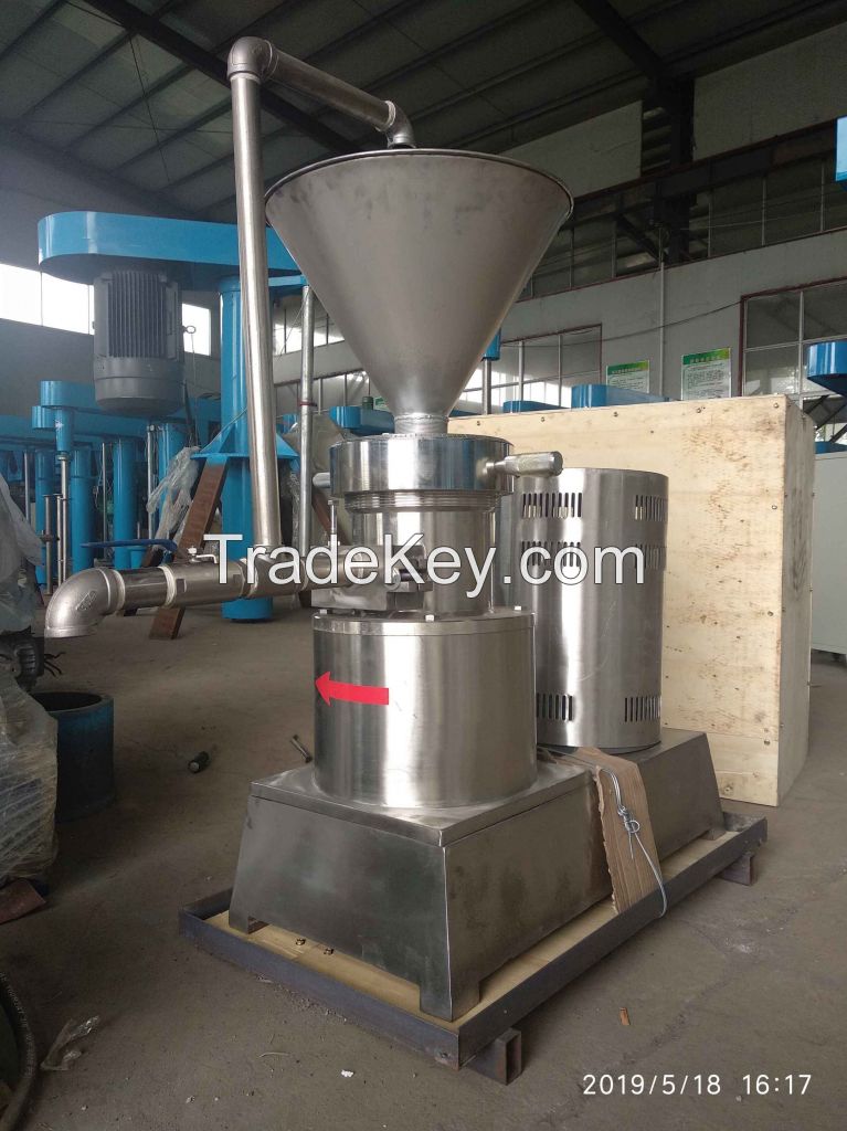 Peanut Butter Machine Industrial Colloid Mill Machine Almond Sesame Butter Machine