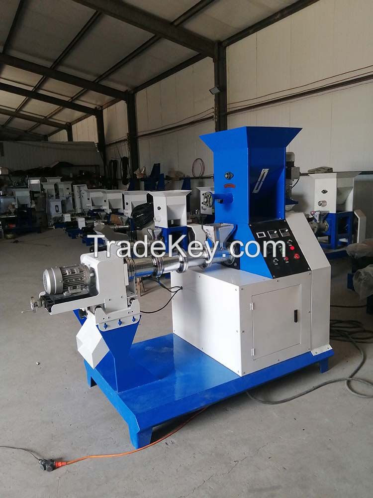  floating fish food making machine feed extruder processing machinery