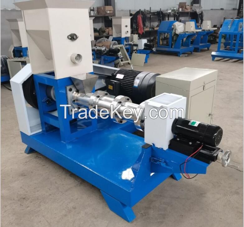  floating fish food making machine feed extruder processing machinery
