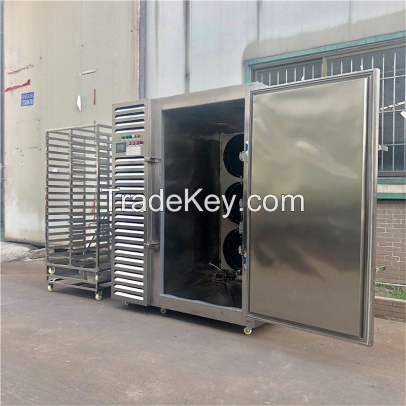 Factory Price Blast Chiller Freezer Blast Freezer Small Seafood Quick Freezer For Sale