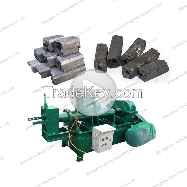 charcoal coal briquette making machine/charcoal powder extruder