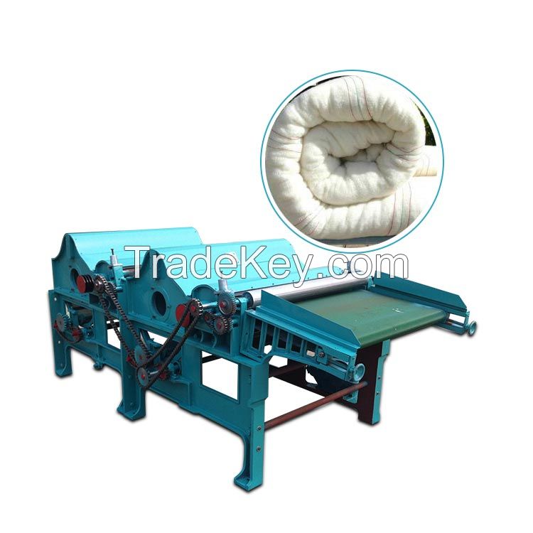 textile waste recycling production line for recycling fiber