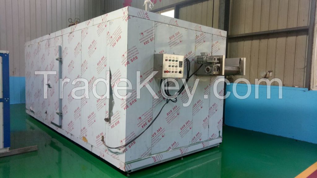 Tunnel Freezing Machine Fast Food Quick Freezer Vegetable Fruit Freezing Equipment