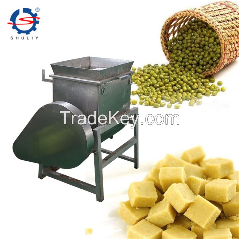 Peach Slice Green Bean Cake Making Machine Automatic Powder Cookie Cake Mung Bean Cake Forming Packing Machine From Sophia