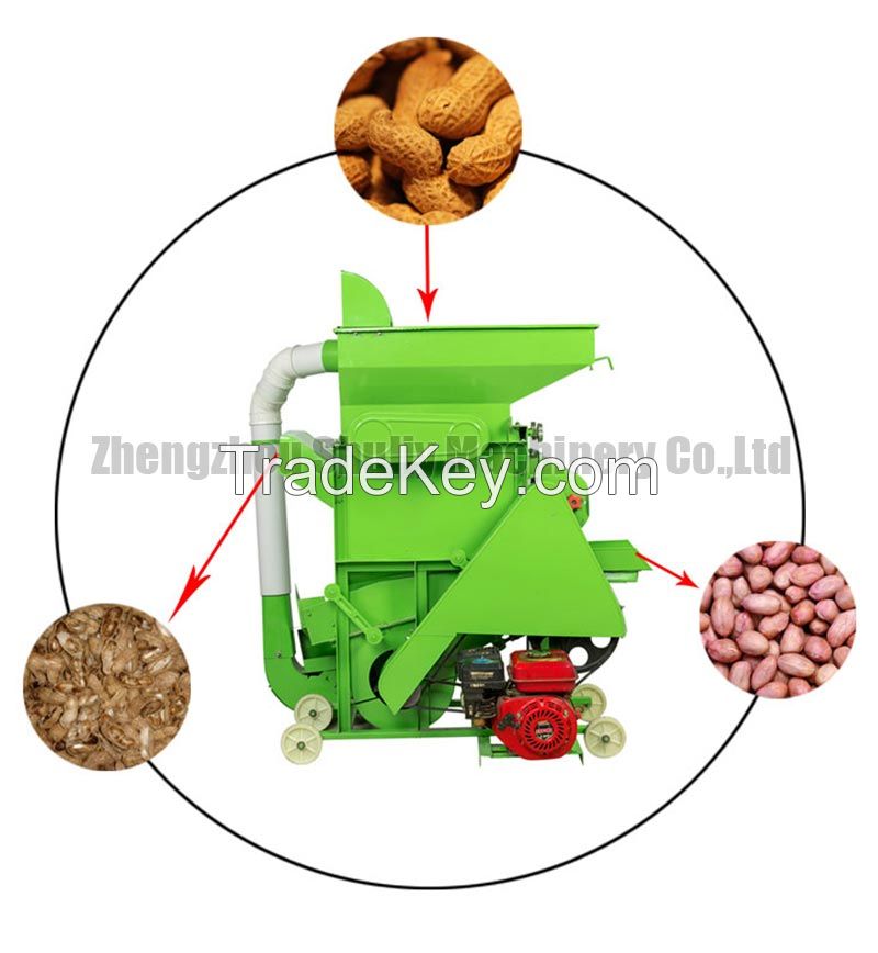 Small Peanut shelling machine/peanut almond sheller/walnut shelling machine