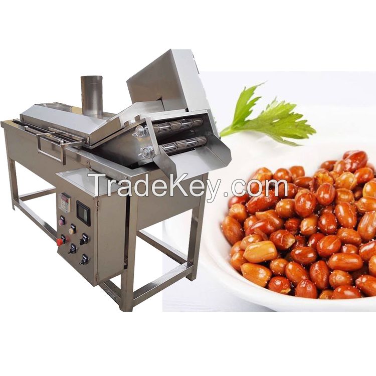 Hot selling continuous automatic potato chips fryer peanut frying machine