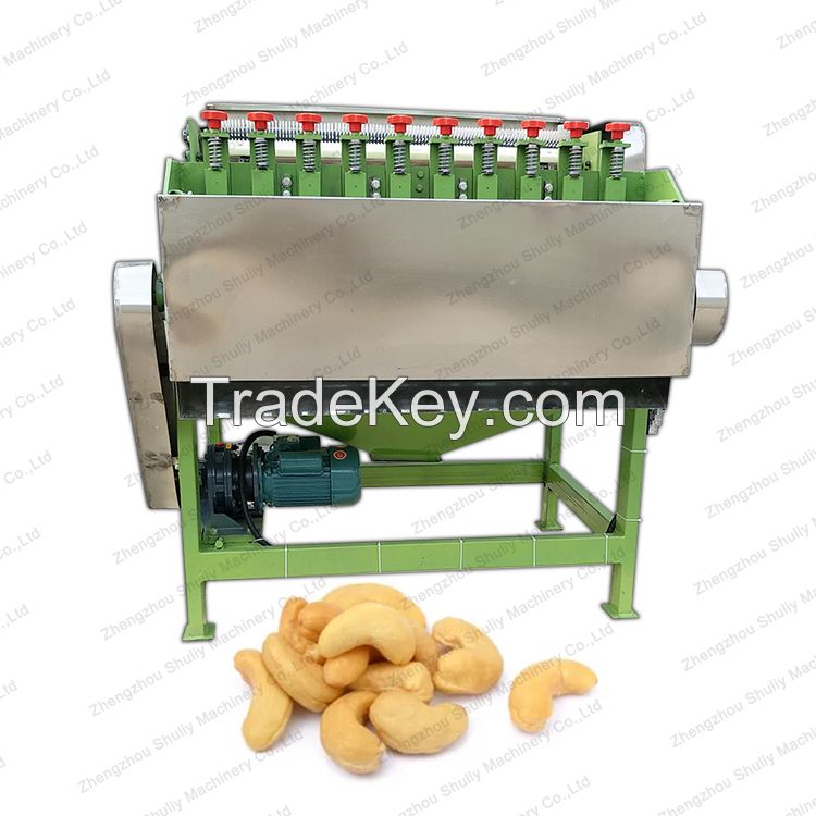 High-efficiency cashew nut grading and shelling production line cashew nut sheller