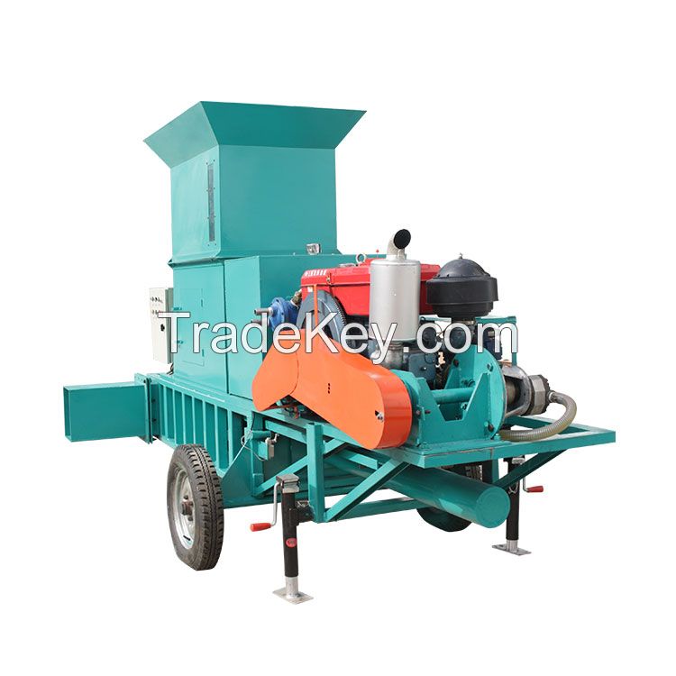 Animal Feed Hay Corn Straw Silage Square Baler Hydraulic Horizontal Grass Baler Press Machine