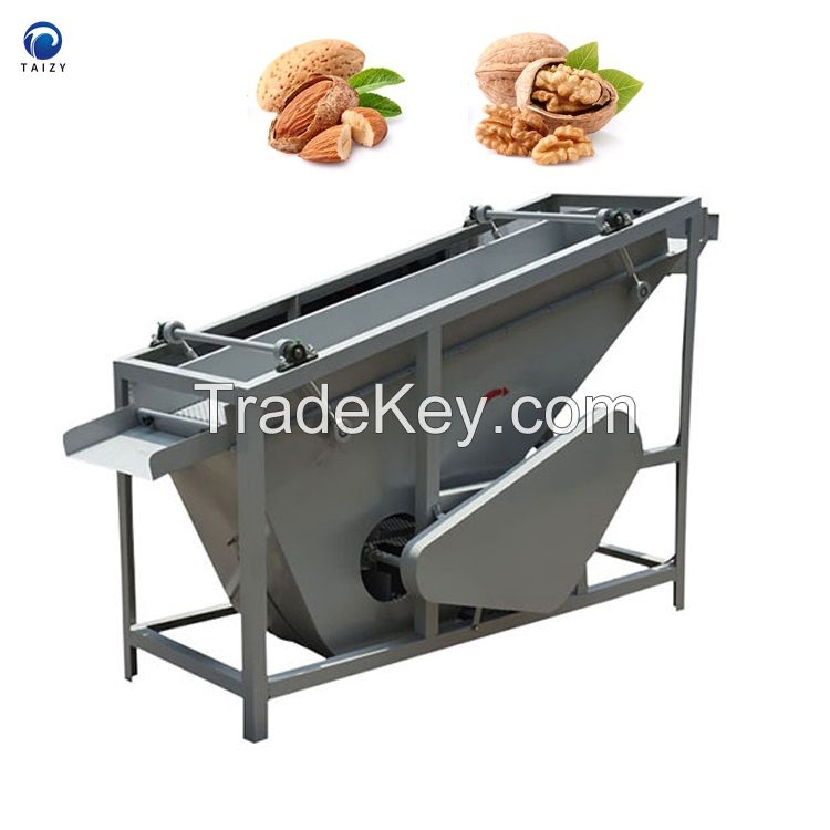  Automatic Almond Shelling Cracking Dehulling Apricot Shell Kernel Separator Machine