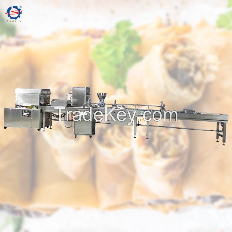 Spring Roll Production Line automatic spring roll maker spring roll machine