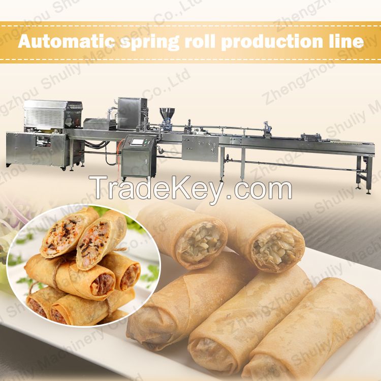 Spring Roll Production Line automatic spring roll maker spring roll machine