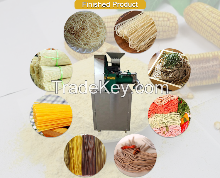 Commercial Fresh Rice Noodle Making Machine Glass Noodle Cutter