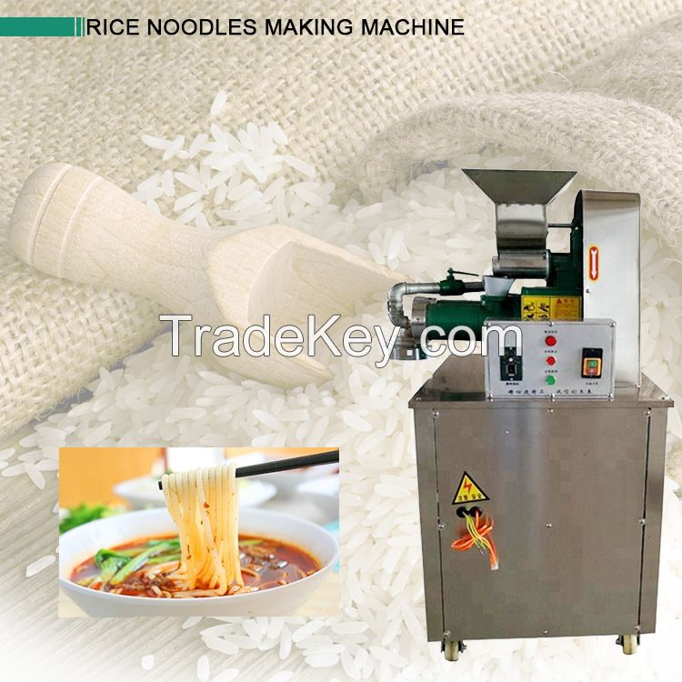 Commercial Fresh Rice Noodle Making Machine Glass Noodle Cutter