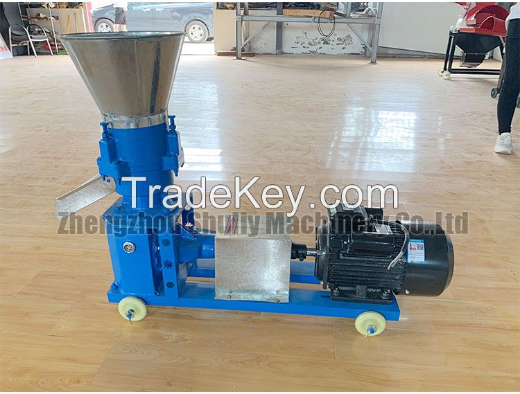 3-10mm Animal Feed Processing Machines Making Wood Pellet Mill