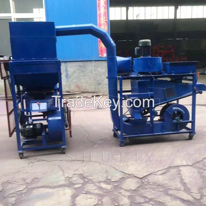 high cleaning rate groundnuts shelling machine groundnut sheller peanut peeling sheller machine