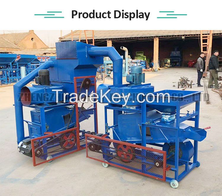 Hot Sale Peeling Peanut Shells Groundnut Processing Machine