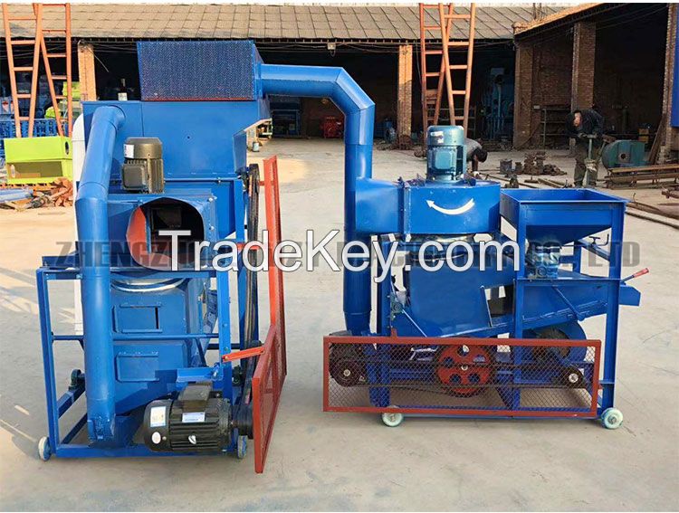 Hot Sale Peeling Peanut Shells Groundnut Processing Machine