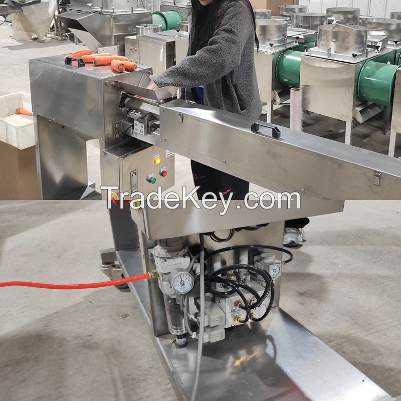 High efficiency automatic carrots knife peeling machine