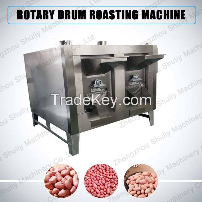 Factory Supply Sesame Sunflower Seed Cashew Nut Grain Roaster Sunflower Peanut Roasting Machine