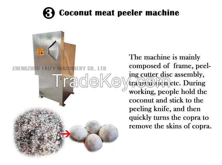 virgin coconut product processing machines coconut water milk production line