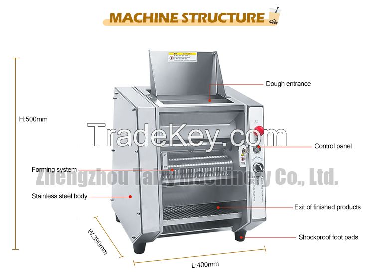 Automatic Tapioca Pearl Maker Machine Fruit Boba Tapioca Pearls Making Machine