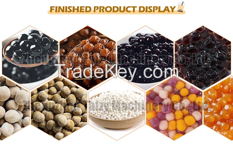 Automatic Tapioca Pearl Maker Machine Fruit Boba Tapioca Pearls Making Machine