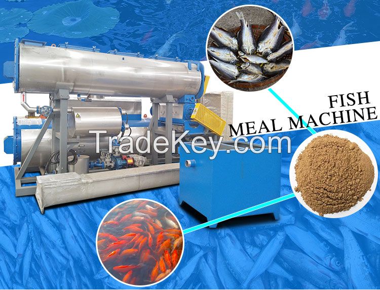 fish flour plant fish waste processing machine/compact fishmeal plant