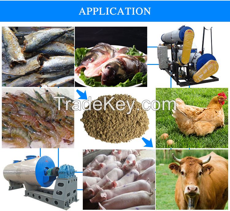 fish flour plant fish waste processing machine/compact fishmeal plant