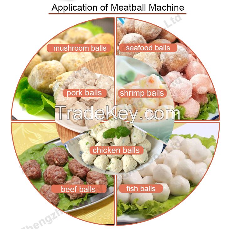 Factory Outlet high speed chicken fish beef meatball machine