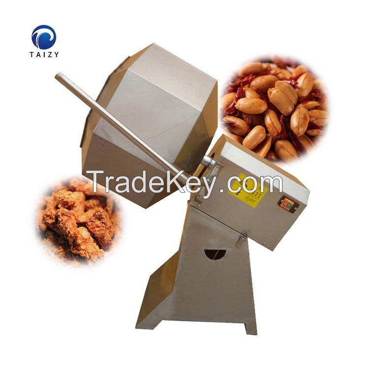 nuts fried snacks food flavouring potato tortilla chips seasoning machine