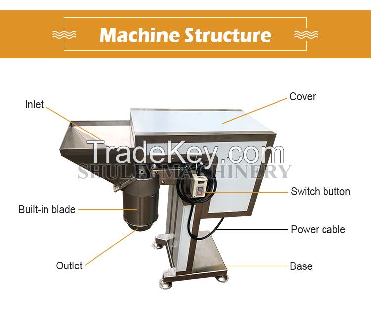 Electric garlic press crusher automatic ginger paste making machine garlic cutter machinery