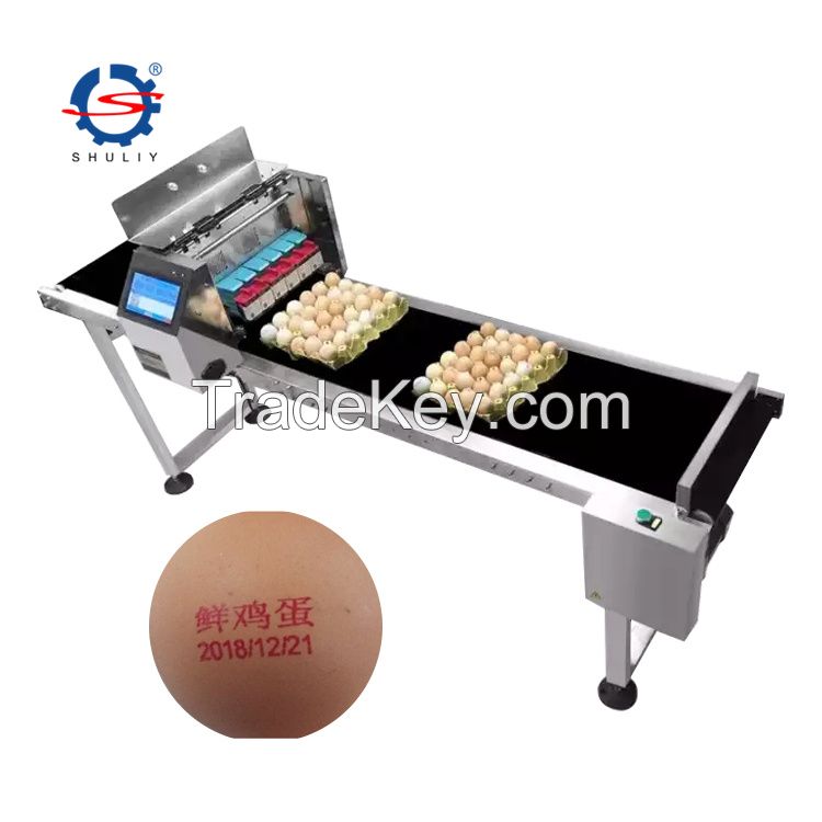 egg printing machine egg code inkjet printer 