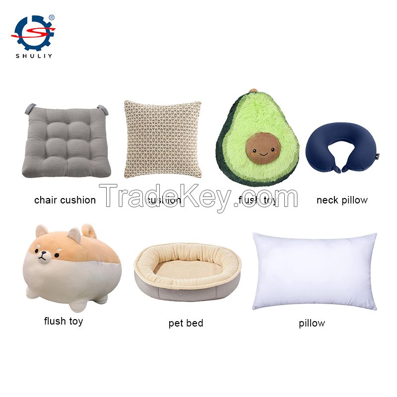 Automatic polyester fiber opening and filling machine cotton filler sofa cushion filling plush toy stuffing machine