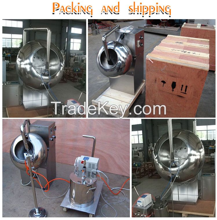 Multi-function Chocolate Almonds Nuts Coating machine Peanut Sugar Candy Coating Machine