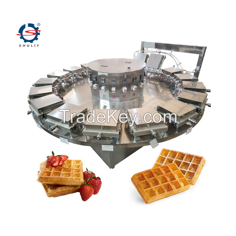 automatic commercial egg roll maker sugar waffle cone making machine