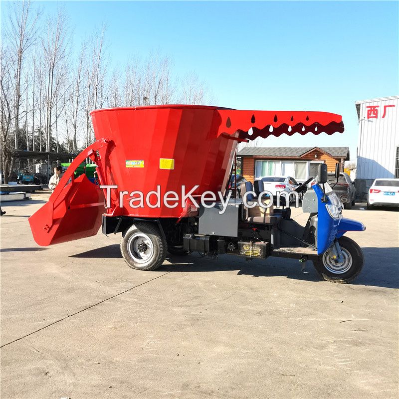 High-end customized cattle farm TMR feed mixer for Dairy farm equipment