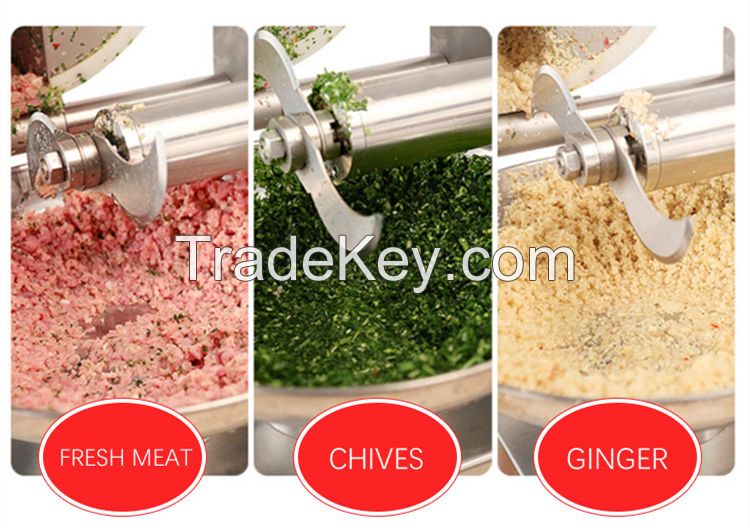 Stainless Steel Cabbage carrot celery chopper vegetable stuffing bowl cutting machine