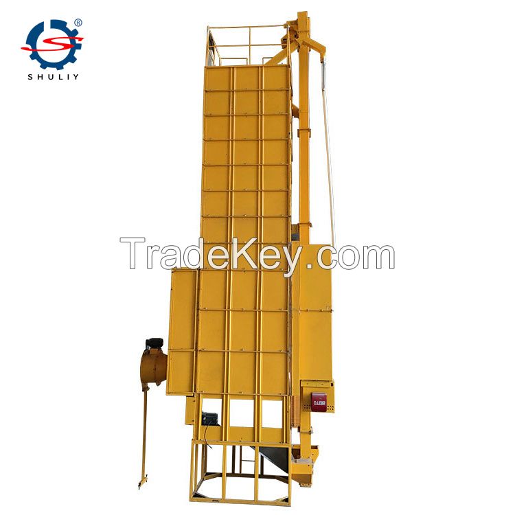 continuous flow grain dryer for wheat corn paddy rice tower grain dryer