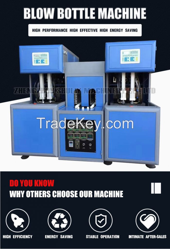 Plastic Bottle Blow Molding Machine PET Preform Blowing Machine