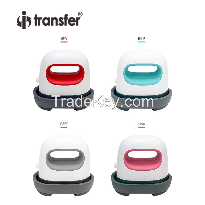 Easy press machine mini portable heat transfer machine for t shirt logo sublimation print 