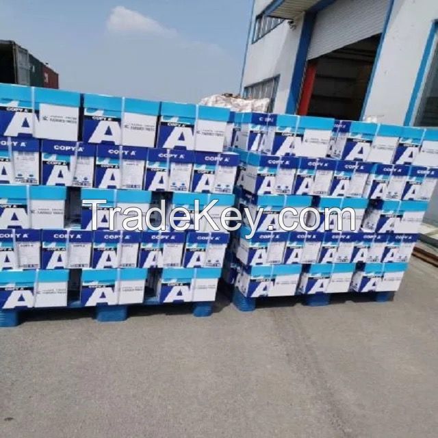 Manufacturers 70gsm 75gsm 80gsm Hard A4 Copy Bond print Paper Draft Double White Printer Office Copy Paper