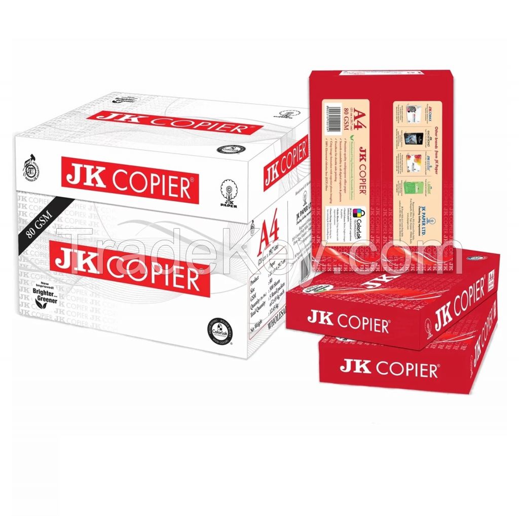  A4 size copy copier paper 80 gsm  white paper 500 Sheet Per Ream for sale