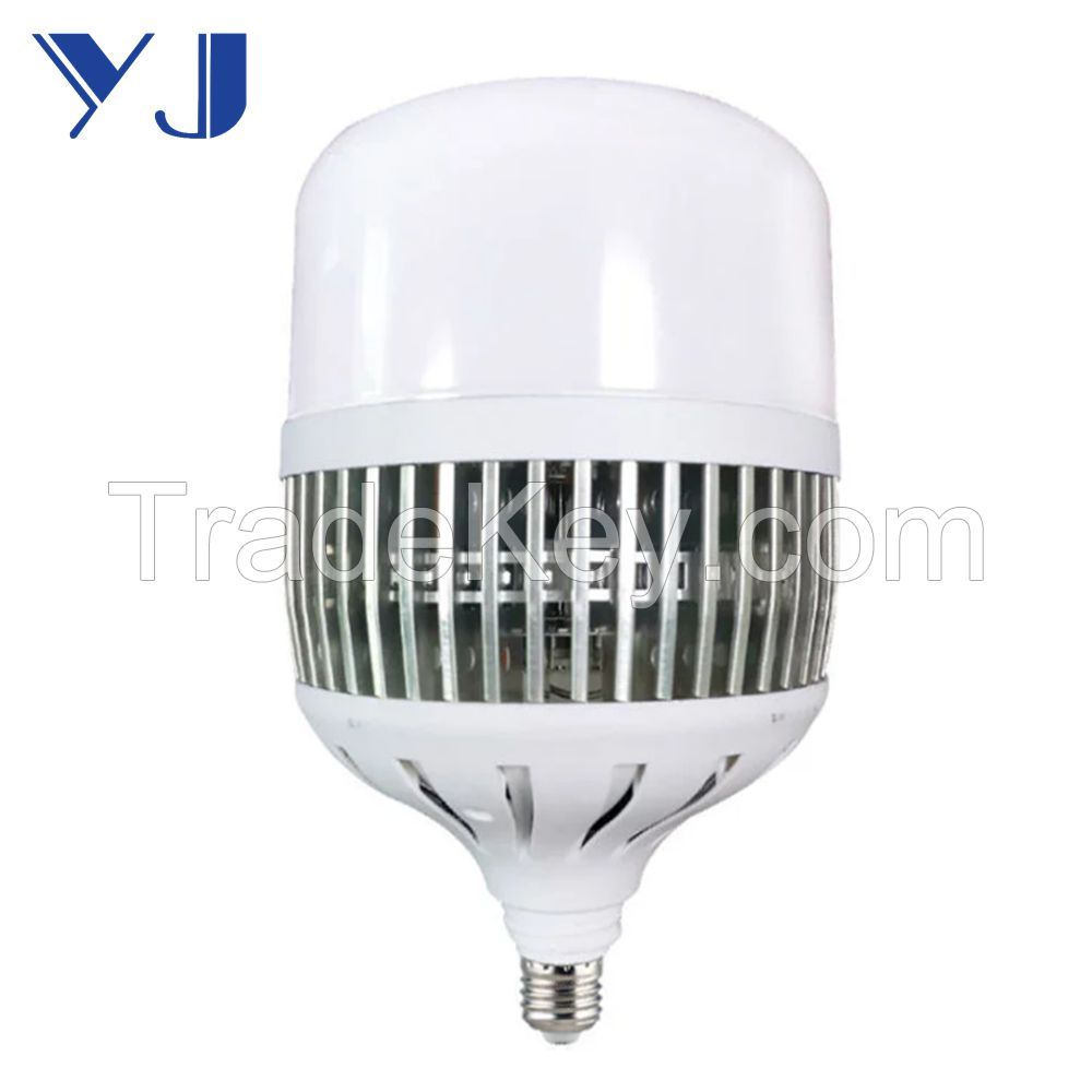 China Manufacturer High Power 20W-100W T Bulb 2835 SMD LED Light Lamp Bulb Made of Full Aluminum or Aluminum +PC